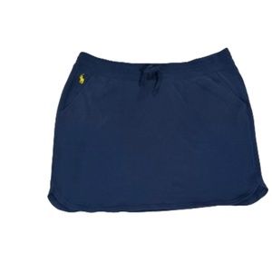 Polo Ralph Lauren Bali Blue Terrycloth Skirt